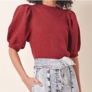 Ulla Johnson Ramie Sweatshirt top